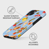 Burga iPhone 15 Tough Fashion Case - Al Fresco