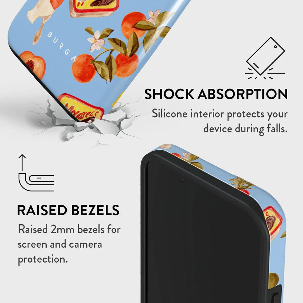 iPhone 15 Burga Tough Fashion Case - MagSafe Compatible - Al Fresco