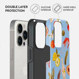 Burga iPhone 14 Pro Tough Fashion Case - Al Fresco
