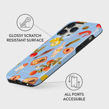 Burga iPhone 14 Pro Tough Fashion Case - Al Fresco