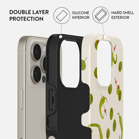iPhone 16 Pro Burga Tough Fashion Case - MagSafe Compatible - Aperitivo