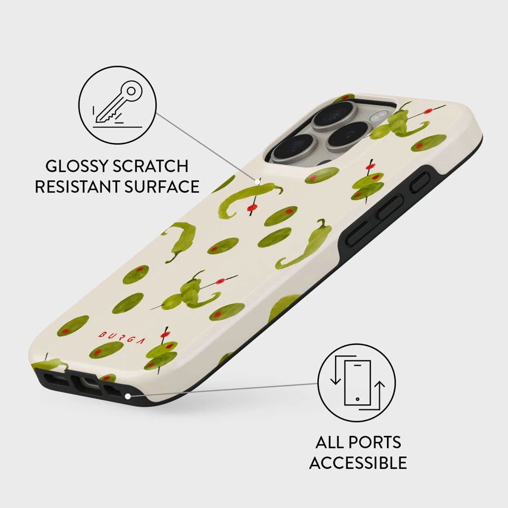 iPhone 16 Pro Burga Tough Fashion Case - MagSafe Compatible - Aperitivo