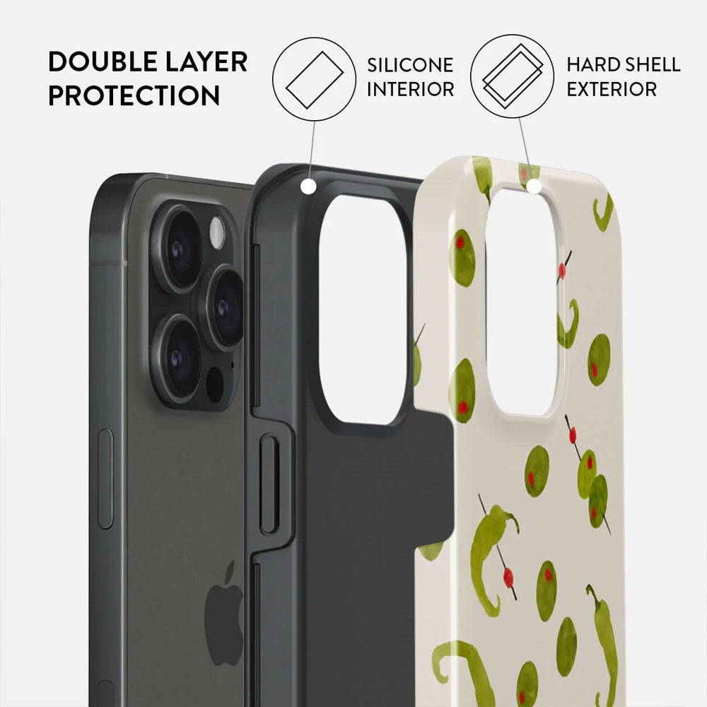 Burga iPhone 15 Pro Tough Fashion Case - Aperitivo