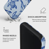 Burga iPhone 17 Pro Tough Fashion Case - MagSafe Compatible - Aquatic Dance