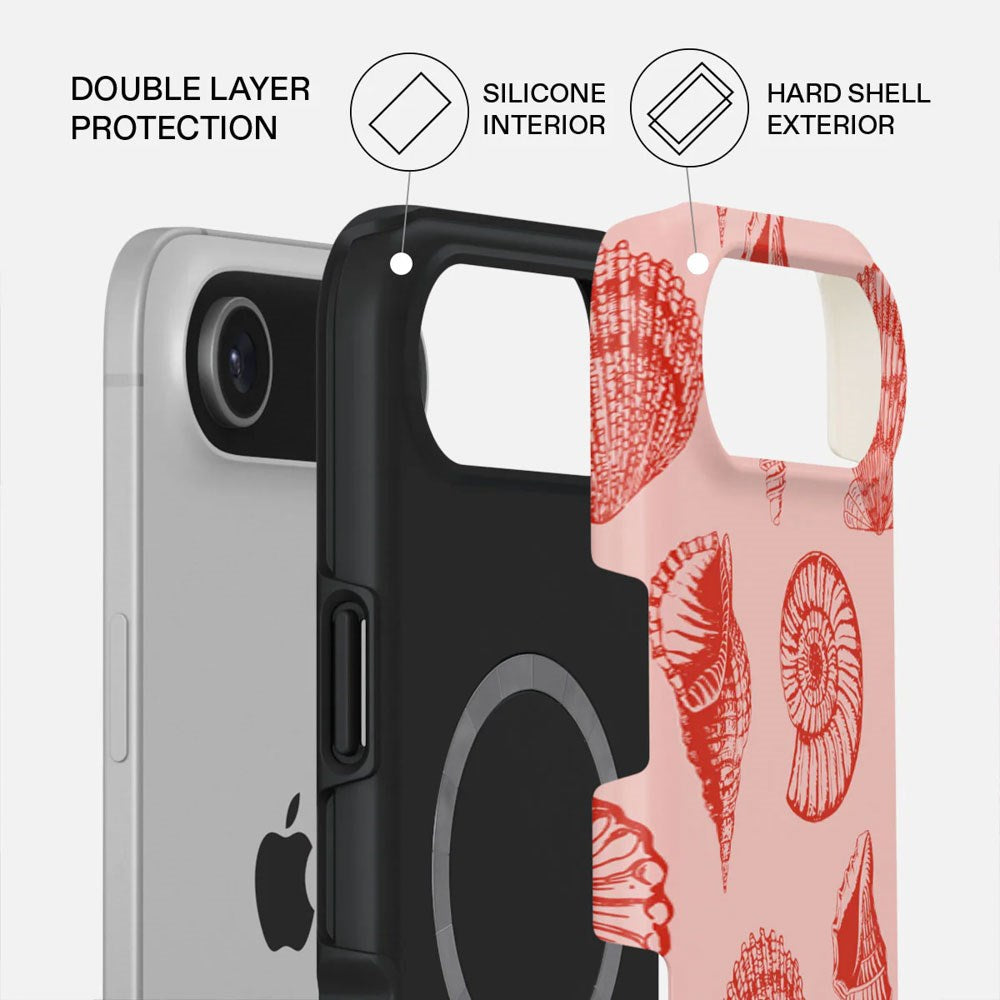 Burga iPhone Air Tough Fashion Case - MagSafe Compatible - Coastal Treasure