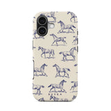 Burga iPhone 17 Tough Fashion Case - MagSafe Compatible - Derby Race