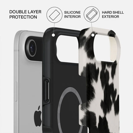 Burga iPhone Air Tough Fashion Case - MagSafe Compatible - Achromatic