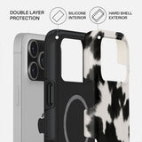 Burga iPhone 17 Pro Max Tough Fashion Case - MagSafe Compatible - Achromatic