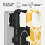 Burga iPhone 17 Pro Tough Fashion Case - MagSafe Compatible - Lemon Tart
