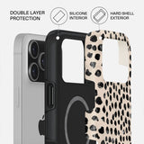 Burga iPhone 17 Pro Max Tough Fashion Case - MagSafe Compatible - Almond Latte