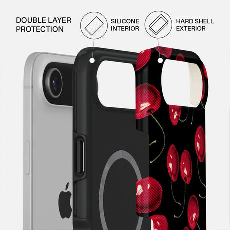 Burga iPhone Air Tough Fashion Case - MagSafe Compatible - Cherrybomb