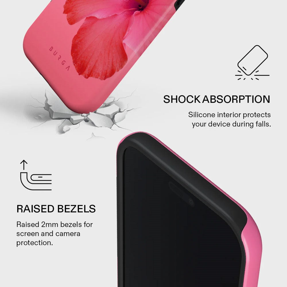 Burga iPhone Air Tough Fashion Case - MagSafe Compatible - Island Girl