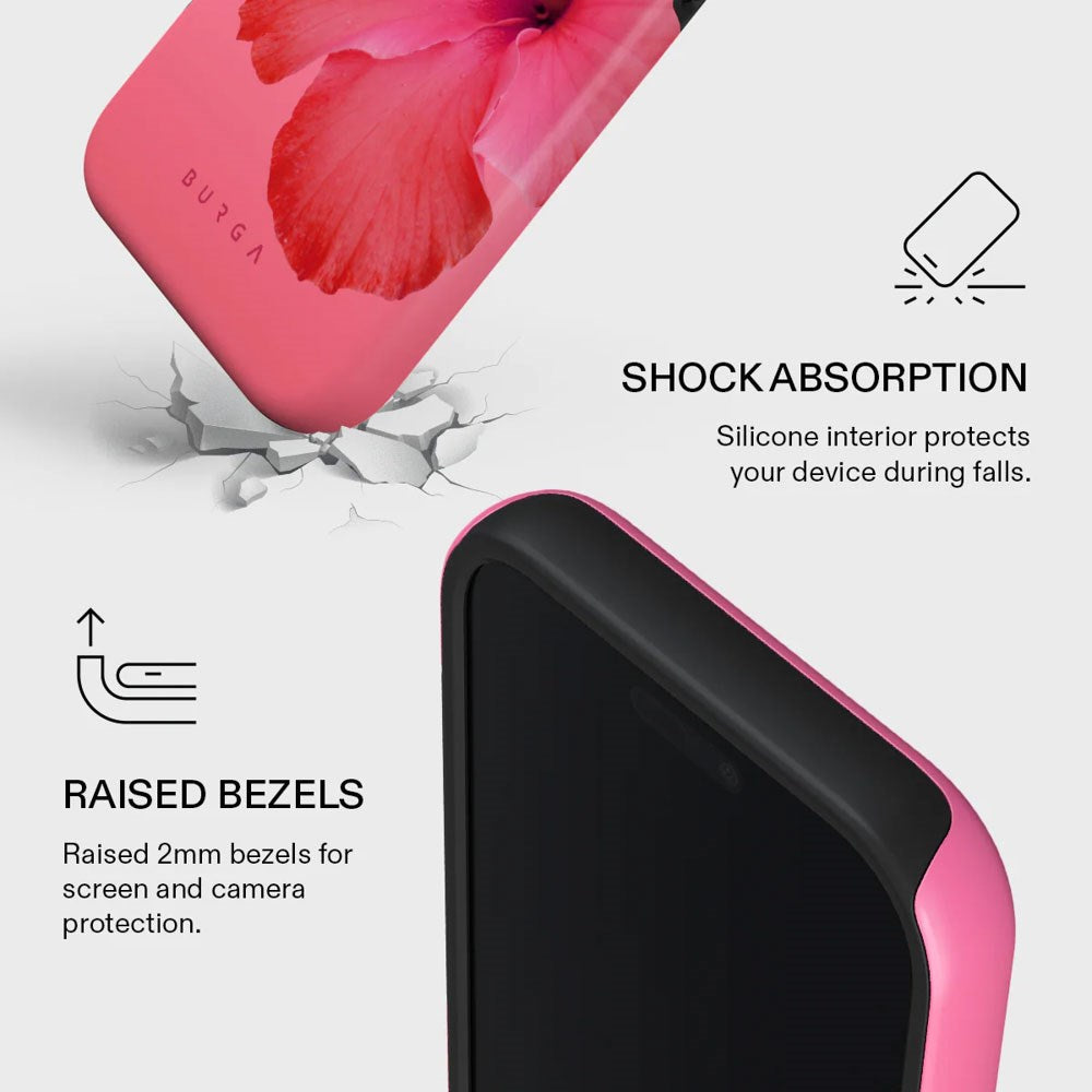 Burga iPhone 17 Pro Tough Fashion Case - MagSafe Compatible - Island Girl