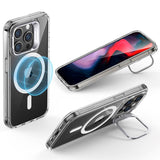 iPhone 15 Pro ESR Classic Kickstand Halolock Case - MagSafe Compatible - Transparent