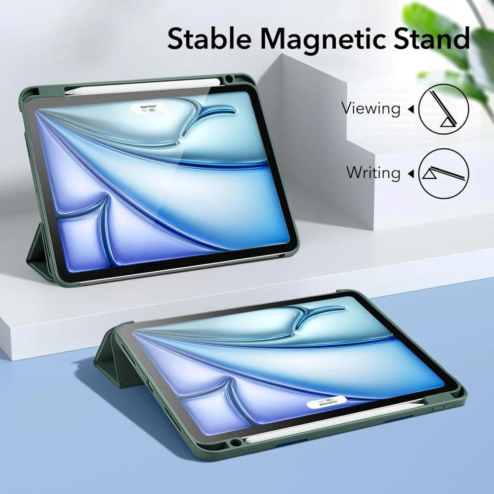 ESR iPad Air 11" (2025 / 2024) / Air 10.9" (2022 / 2020) Rebound Pencil Flip Case - Green