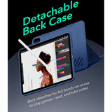 ESR iPad Air 11" (2025 / 2024) / Air 10.9" (2022 / 2020) Shift Flip Case with Removable Back Case - Blue