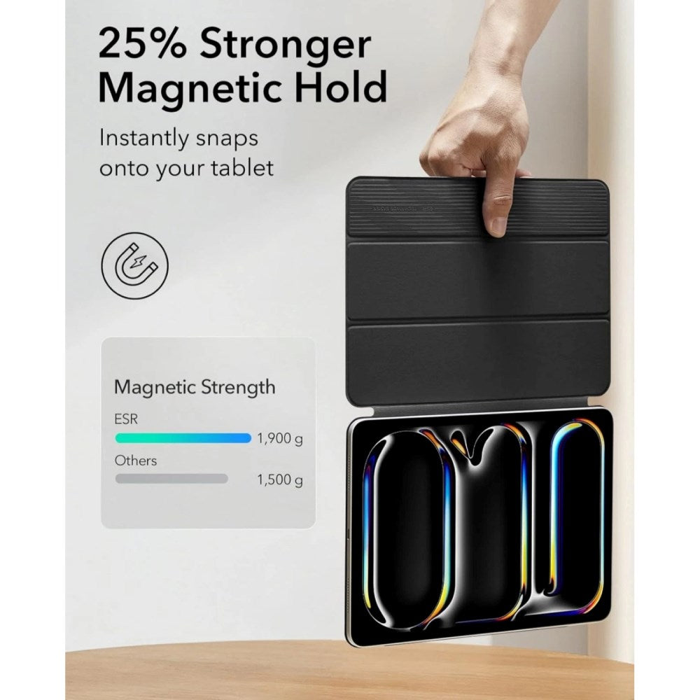 iPad Pro 11" (2025 / 2024) ESR Flip Case - Magnetic - Black