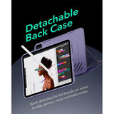ESR iPad Air 13" (2025 / 2024) Shift Flip Case with Removable Back Case - Purple