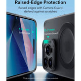 ESR iPhone 16 Pro Zero Clear Flexible Plastic Case - MagSafe Compatible - Matte Black