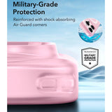 ESR iPhone 16 Pro Zero Clear Flexible Plastic Case - MagSafe Compatible - Matte Pink