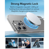 ESR iPhone 16 Pro Zero Clear Flexible Plastic Case - MagSafe Compatible - Matte Grey