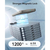 ESR Qi2 MagSlim PowerBank with Kickstand - 15W / 5000 mAh - MagSafe Compatible - Titanium