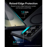 ESR Samsung Galaxy S25 Ultra Classic Hybrid Case - MagSafe Compatible - Matte Black