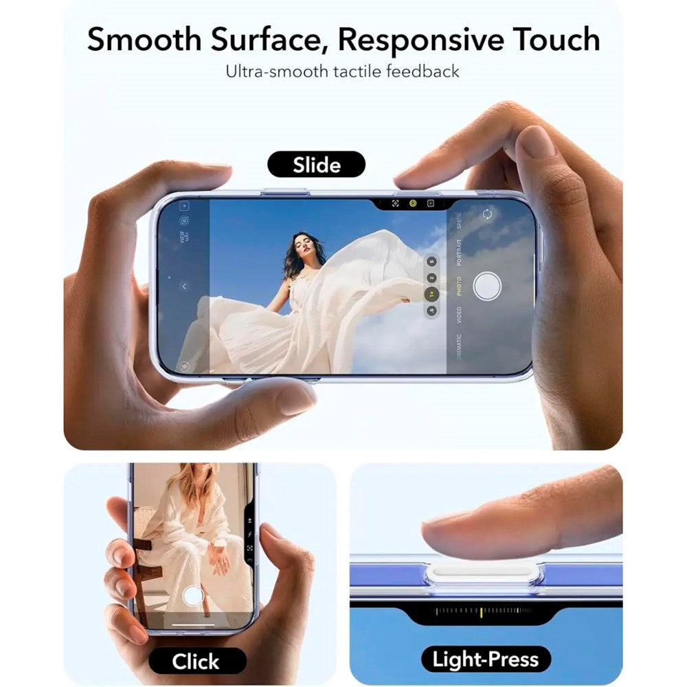 ESR iPhone 16 Classic Hybrid Case with Kickstand - MagSafe Compatible - Transparent