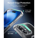 ESR iPhone 16 Classic Hybrid Case with Camera Control Button - MagSafe Compatible - Transparent