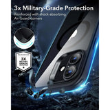 ESR iPhone 16 Classic Hybrid Case with Camera Control Button - MagSafe Compatible - Transparent / Black