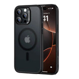 ESR iPhone 16 Pro Max Classic Hybrid Case with Camera Control Button - MagSafe Compatible - Matte Transparent / Black