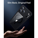 ESR iPhone 17 Pro Classic Hybrid Case with Camera Control Button - MagSafe Compatible - Transparent / Black