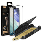 iPhone 17 / 16 Pro ESR UltraFit Armorite Pro Tempered Screen Protector Glass - Transparent / Black Edge