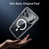 iPhone 17 Pro Max ESR Classic Hybrid Set with Back Case & Tempered Glass Screen Protector - MagSafe Compatible - Transparent