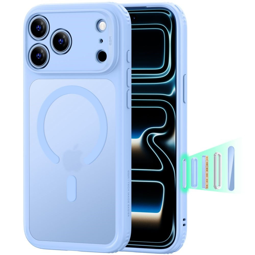 iPhone 18 Pro / 17 Pro ESR Classic Hybrid Case - MagSafe Compatible - Blue