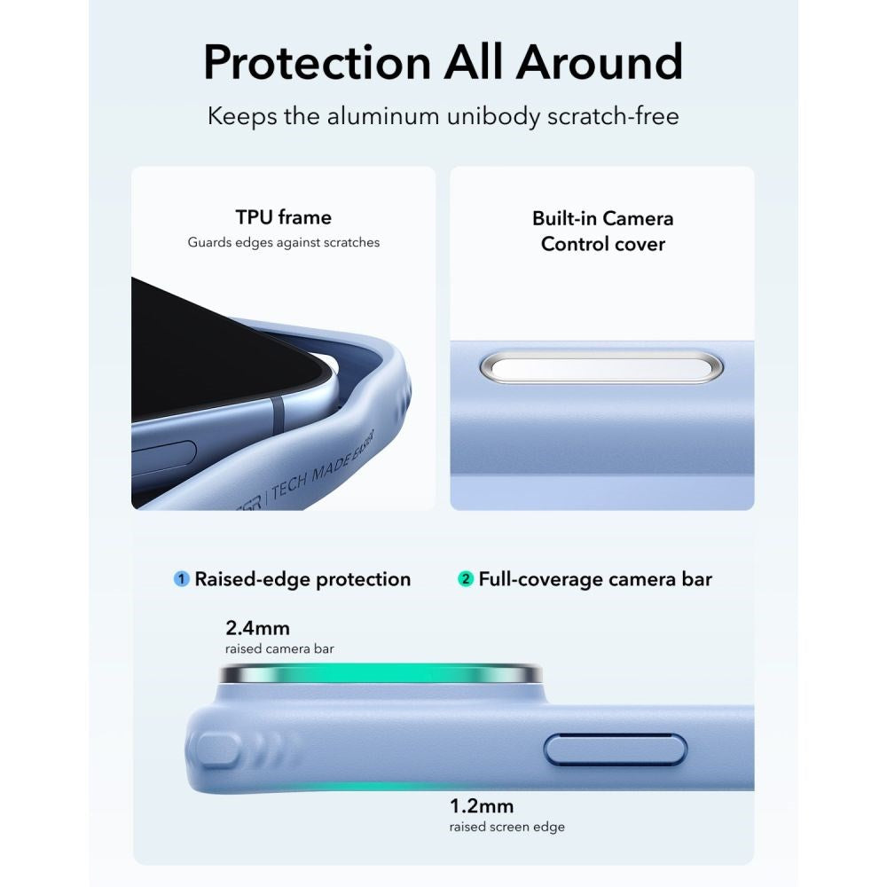 iPhone 18 Pro Max / 17 Pro Max ESR Classic Hybrid Kickstand Case - MagSafe Compatible - Blue