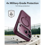 iPhone 18 Pro Max / 17 Pro Max ESR Classic Hybrid Kickstand Case - MagSafe Compatible - Red