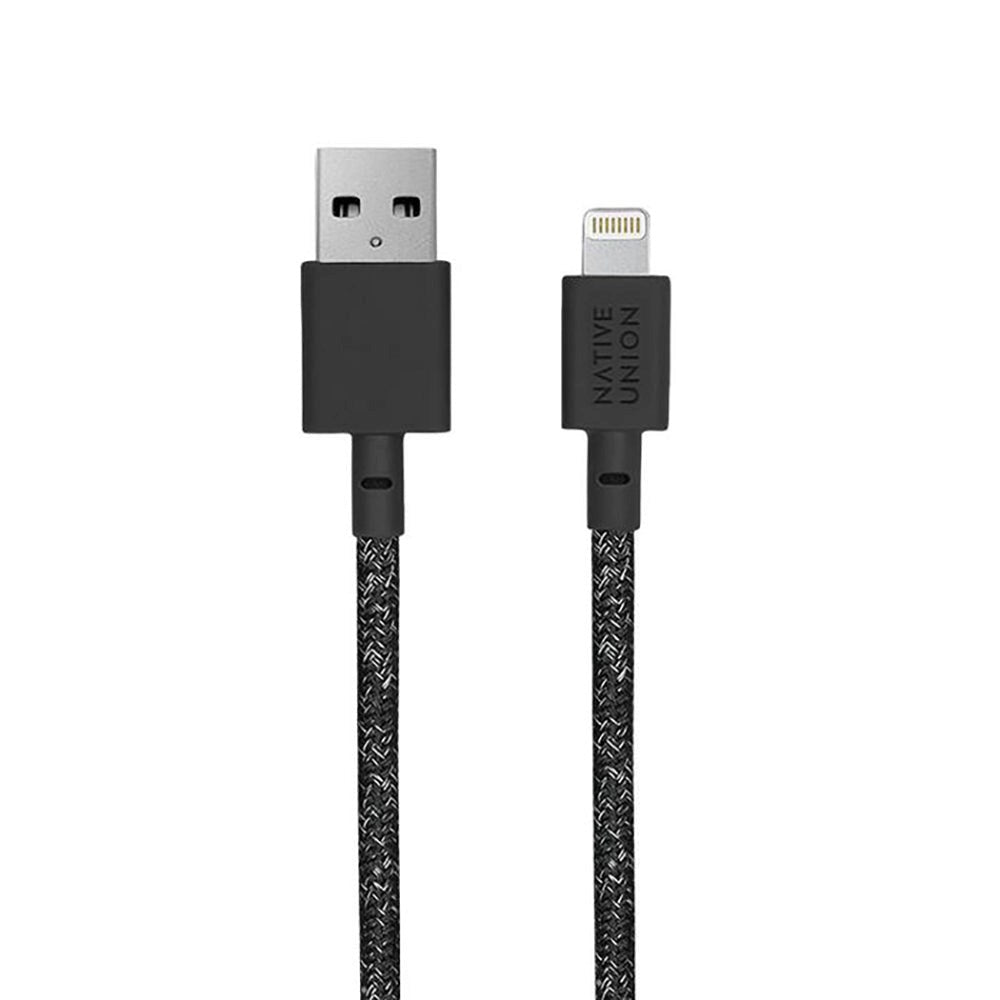 Native Union Belt Cable USB-A to Lightning with leather buckle 3 meters. - Cosmos