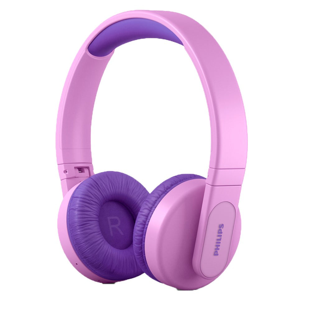 Philips Series 4000 Bluetooth Headphones On-Ear for Children w. Sound Limiter - Pink / Purple