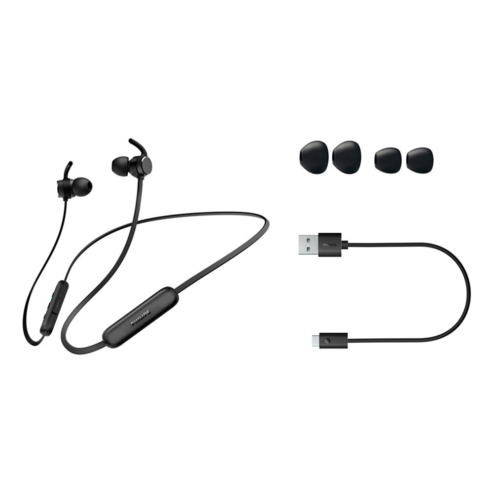Philips In-Ear Headphones with Bluetooth - Black