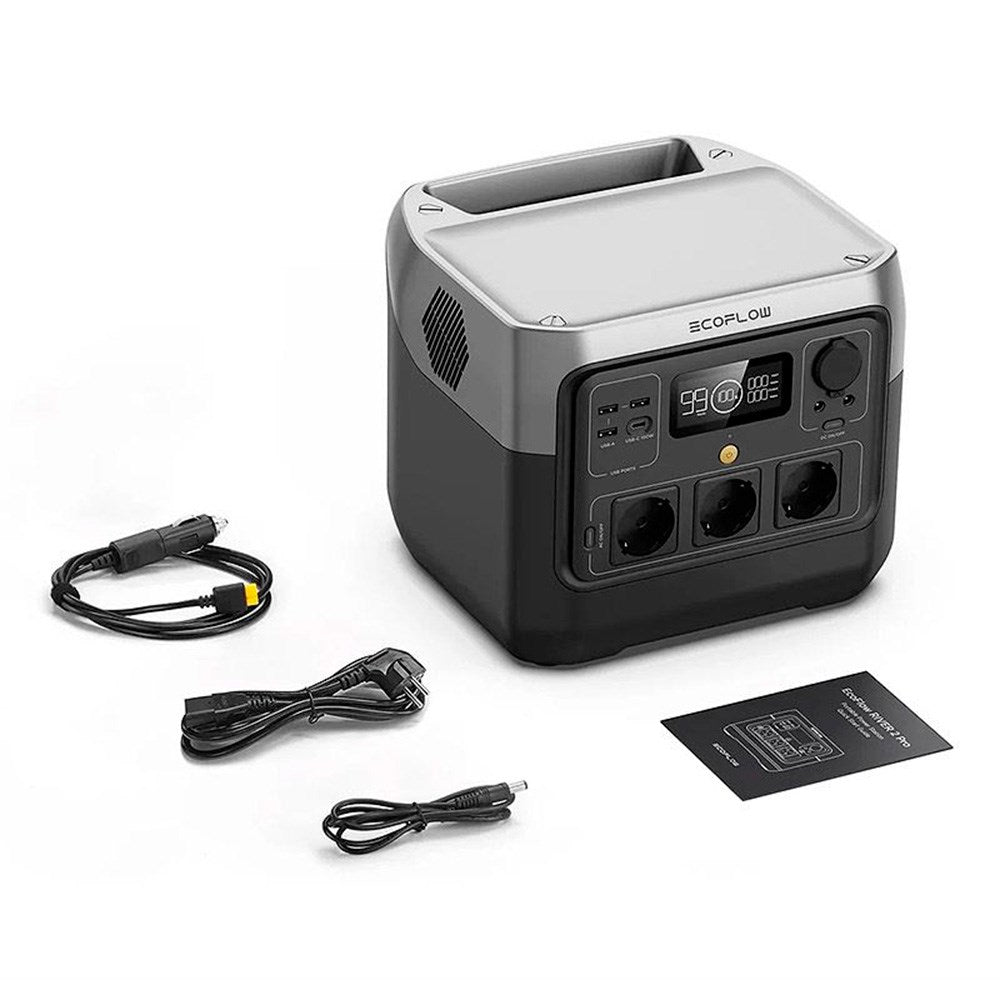 Ecoflow River 2 Pro 800W Power Station 768 Wh - Grey