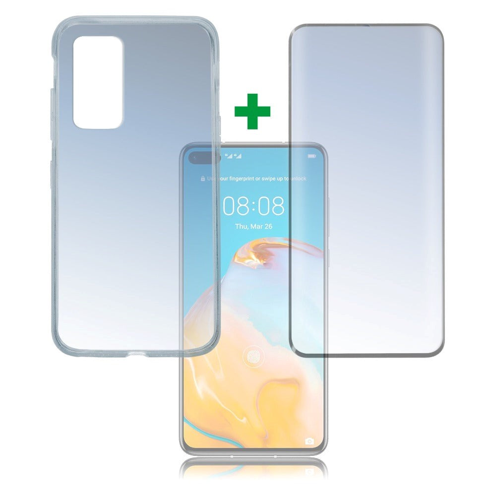 Huawei P40 4smarts 360° Protection Set (Case + Screen Protector)