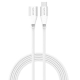 4smarts 60W USB-C Extension Cable - 1.5m - White