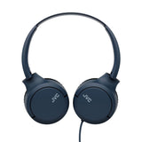 JVC HA-S33UC On-Ear Headset with Cord - Dark Blue