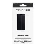 iPhone 13 Mini Vivanco Tempered Glass - Case-friendly - Screen Protection - Transparent