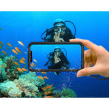 iPhone 13 Tech Protect Waterproof Case - Transparent / Black