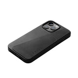 Mujjo iPhone 14 Pro Max Leather Wallet Case - Black