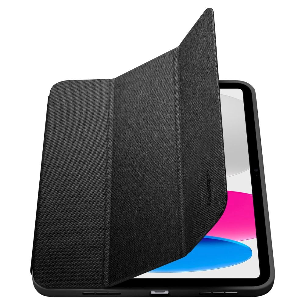 iPad 10.9" (2022) Spigen Urban Fit Fabric Case w. Pen Holder - Black