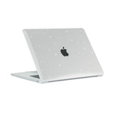 MacBook Air 15 M2/M3 (2023-2024) - Tech-Protect Smartshell Case - Glitter Clear