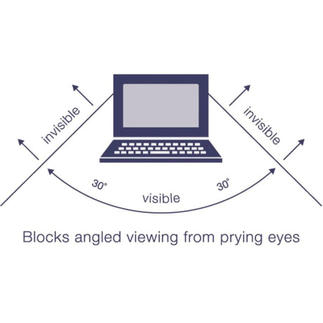 Targus 13.3" Privacy Laptop Screen Protector - Black